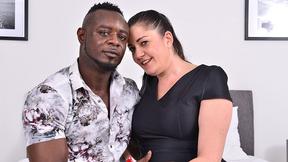 ”Horny MILF takes big black meat in the bedroom”