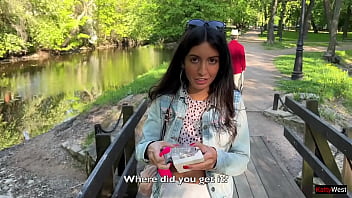 My friend controls my orgasms in public with a toy from flirtwithsb