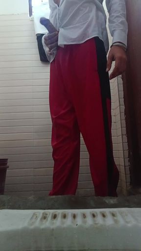 The desi boy's hard cock is ready, someone will take it in his pussy.