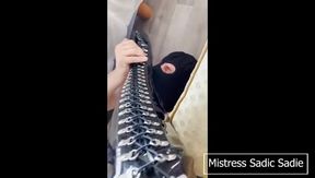 Domination in Red Lingerie