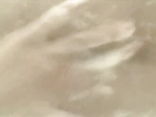 Shower Jo with Groaning and Butt fingering