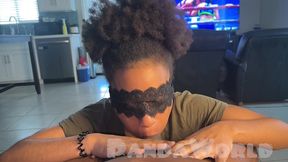 young lightskin ebony masked afro 1st time anal bbc with fat butt afro latina & fat butt dark skin ebony mfff