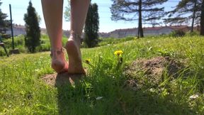 Pretty Redhead Ruslana In Lingerie Kick His Balls While He Worship Her Dirty Feet - Part 1 - 4K