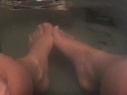 Candid: Wet Feet