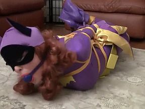 Batgirl Hogtied