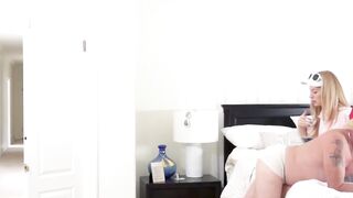 Alexa-Grace's First Time Gets Her Pussy Filled With A Huge Load Of Sperm