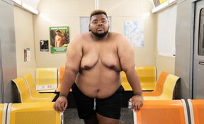 Black dude with fat ass endures young white dick in many ways