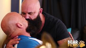 BEARFILMS Hairy Bears Jayson West And Victor West Raw Breed