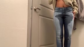 Wetting In Jeans Always Feels Better Ebony Pee Desperation