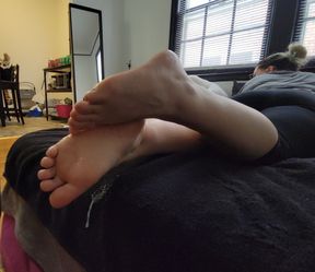 "Brandi's Toes & Soles Need Cum 2"- Full Video