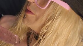 Helpless CD has her throat used by a fuck machine