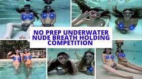 HD Ziva Fey - Princess Nathalia - No Prep Underwater Nude Breath Holding Competition