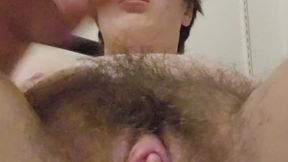 Painful Ice Stuffing Followed By Two Orgasms