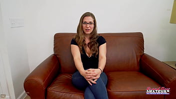 Cute Brunette Kay Lee Finger Fucks Her Pussy And Sucks A Juicy Dick!