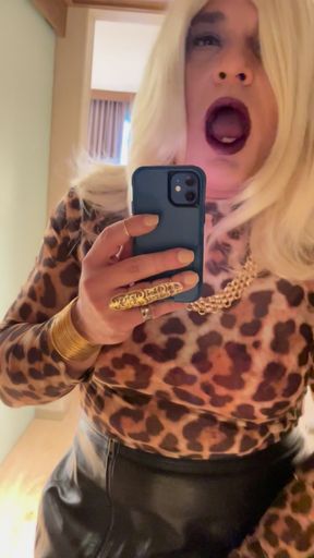 Leather skirt, frustrartion