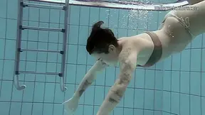 Chubby Cutie Underwater Naked