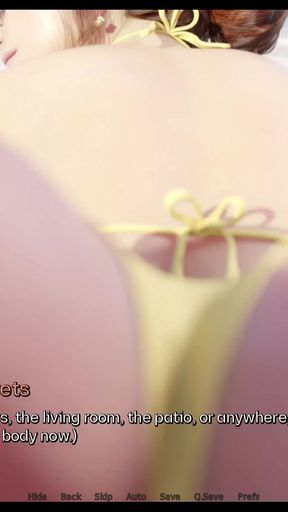 Stepson playing with Stepmom's Big ASS in a sexy Bikini - HeartProblems 36 By Xenorav   Clip 1