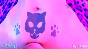 Judy Alvarez Teases Takes Huge Toy in Steamy Cyberpunk 2077 VR Solo Play