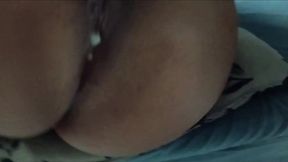 esposa gravando, muita coceira no cu que eu tive que pedir pra ele comer meu cu e gozar dentro, filmei tudo e meu cu ficou arregacado