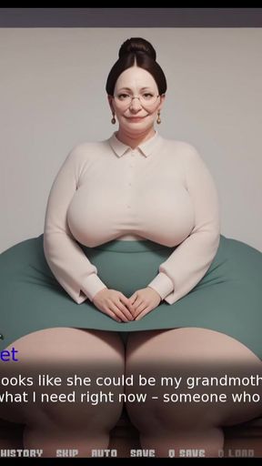 60 Year Old GILF Wide Hips BBW Loves To Get Her Anal Holes Fucked Hard - GILF Finder By MatronAI   Clip 1