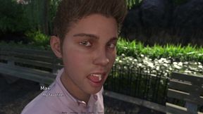 Juliette Gets Destroyed By Her Futa Stepmom Outdoor