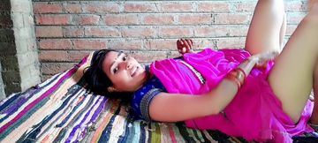 Enjoyed Sex, Romantic Sex, Hot Bhabhi in Pink Saree.
