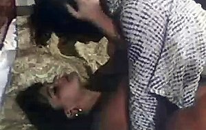 Swedish retro tanned busty mom