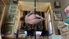 Naked Pole Dance