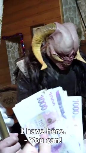 Powerful moment from &quot;Czech Streets - St. Nicholas Orgy&quot;