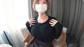 都内ミスコン大学生  18才gカップ  完全プライベートハメ撮り映像