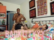 Badkittyyy the BBC Slut Takes Two BBC PREVIEW- Full vid on modelhub
