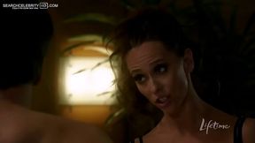 Jennifer Love Hewitt Showing Huge Cleavage in The Client List S01E02