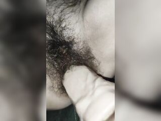 Curly puss Love big sex-toy