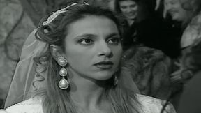 Slutty retro bride is having classic hardcore fuck in her vintage wedding dress