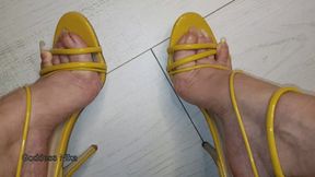Yellow Toes Upwards