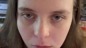 21 year old Boygirl Burping after Lunch
