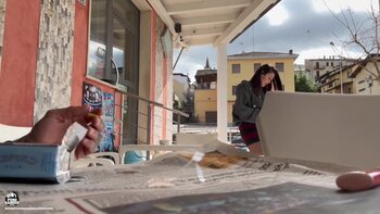 Purosangue Lucas - Lucas Purosangue Catches a Real Stranger Milf for Car Sex