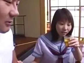 European Teen Seduces Japanese Teacher For A Busty Cumshot Orgy