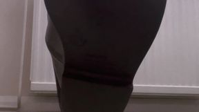 Wrinkly Old Riding Rubber Boots