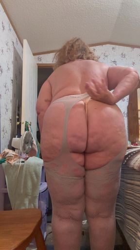 Getting Ready for a Cam Show Accentuating My Hickey Tits