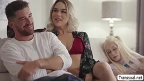 Slut Tbabe Lets Stepsisters Boyfriend Bareback