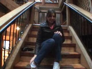 MarvelGirl On The Stairs
