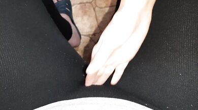 While our housekeeper is washing the dishes, we are engaged in mutual masturbation in the kitchen