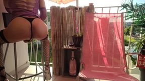 👑Ejac 47:30 Robe violette Au_balcon Cam4 [21mai26]20h Vanessabitchx Parischiennetrvprod91