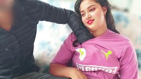 Desi village girl Soniya So happy with her Lover�s Big Cock, beautiful teen babe girl fucking when alone