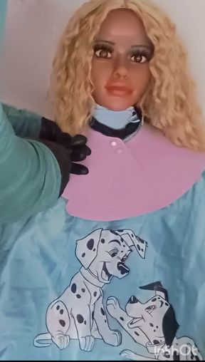 Clippers make me cum female barbershop roleplay haircut tim fetish ebony mini sexdoll