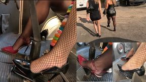 Cranking 06 - two girl in nylons and high heels (complet: part 1 and 2)