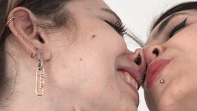 lovingly nose to nose #2 ( nose fetish )