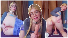 Cheating Neighbor Begs for Anal - POV Anal Sex, Creampie, Dirty Talk, Begging for Cum