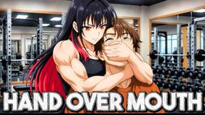Hand Smother Domination - Rika Decides When You Breath | Hand Over Mouth Breath Play Animation